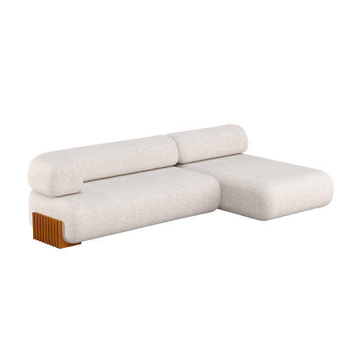 Drewniana sofa modułowa Carmel