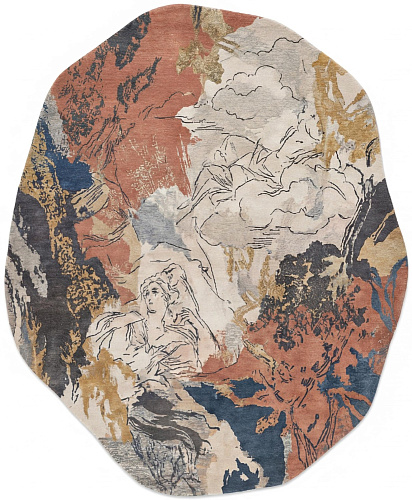 Dywan Stone Medallion Round