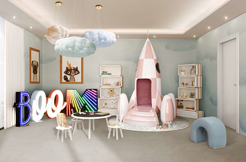 Oświetlenie literka M – Magical