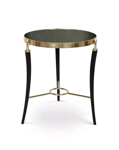 Stolik boczny Gisette z piór pawia