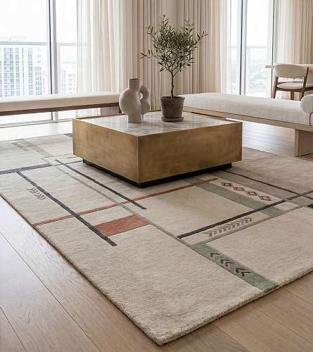 Dywan Architect Lines Taupe