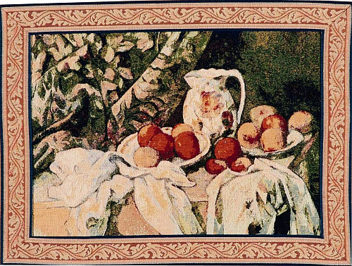 Gobelin The Apple Basket Paul Cézanne