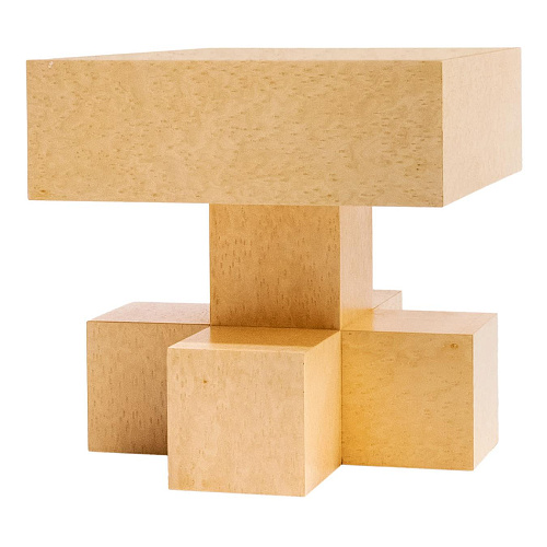 Współczesny Drewniany Stolik Boczny