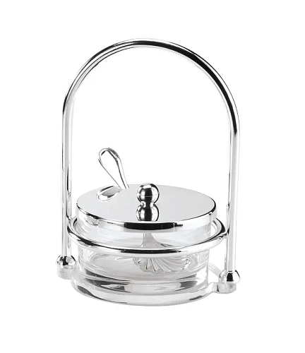 Pojemnik na parmezan Flower z łyżeczką