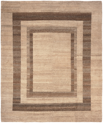 Dywan Mauro Triple Border Brown