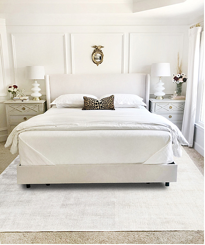 Jednokolorowy Dywan Wiskozowy Sand