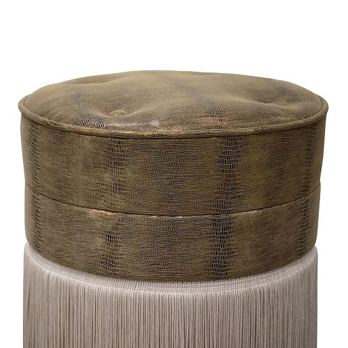 Taboret skórzany Sophia