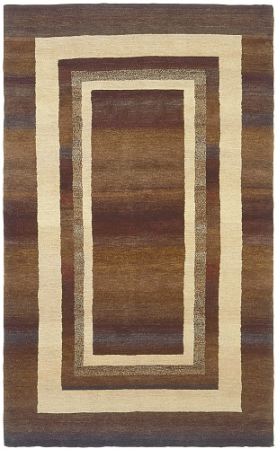 Dywan Gamba Triple Border Brown