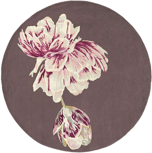 Dywan Okrągły Tranquility Aubergine 56005