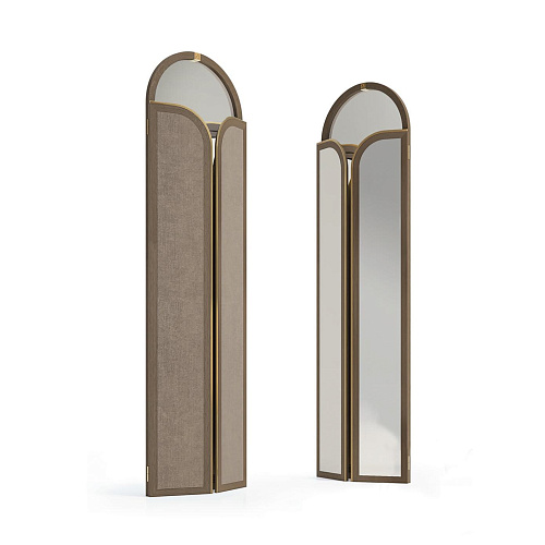 Parawan składany z lustrem Elegance