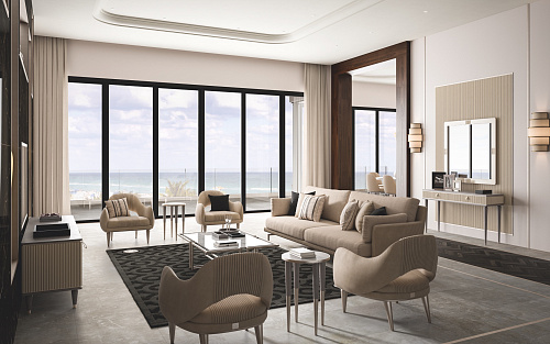 Kremowy fotel Exquisite