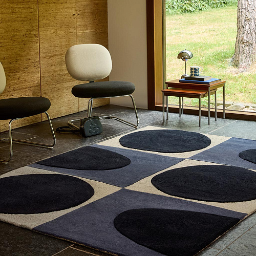 Dywan Spot Square Blue/Navy