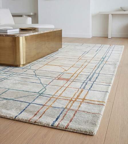Dywan Linen Grid