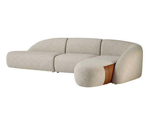 Beżowa sofa Beluga