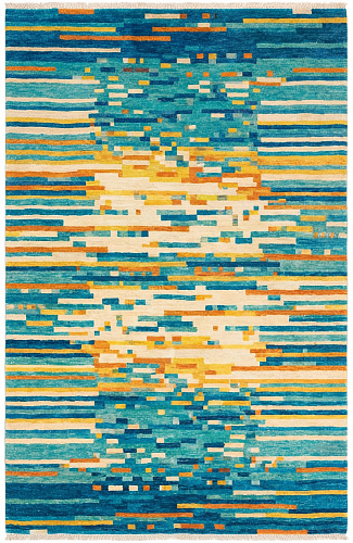 Dywan Pixel Wave Teal