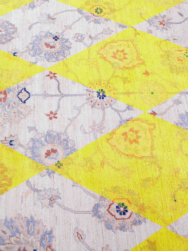 Dywan Double Layer Yellow
