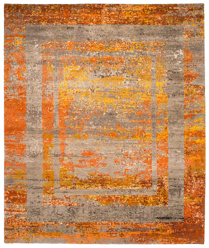 Dywan Artwork 27 Triple Border Reverse Orange