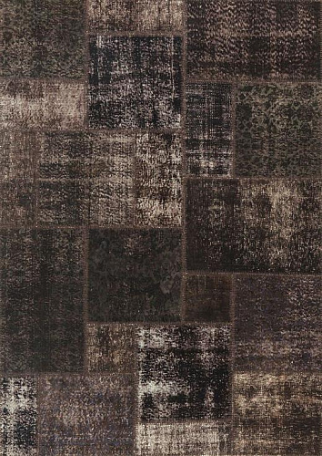 Dywan Dark Brown Patchwork