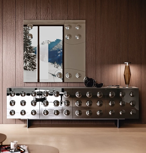 Lustro ścienne Rock