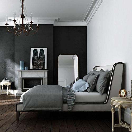 Łóżko Fedora nowoczesne włoskie