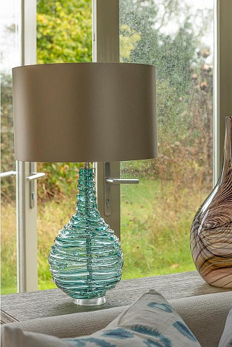 Lampka stołowa Matilda Turquoise