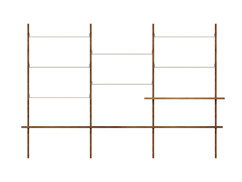 Biblioteczka Capanna Exquisite S-150