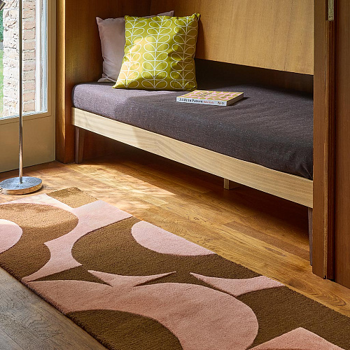 Dywan Prism Flower Pink/Terracotta