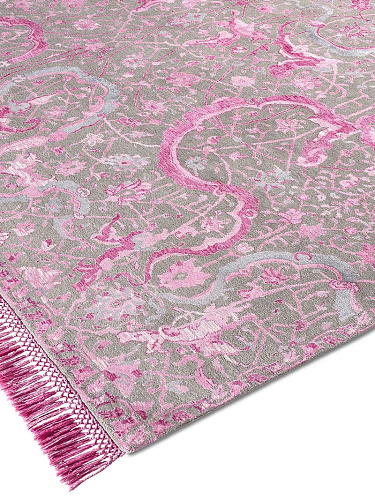 Dywan Tabriz EyeCandyPink on NaturalGrey
