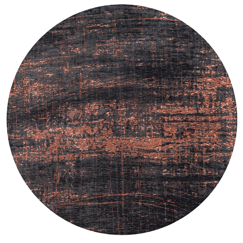 Dywan okrągły Soho Copper 8925