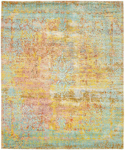 Dywan Ferrara Artwork Special Rocked Pink Aqua