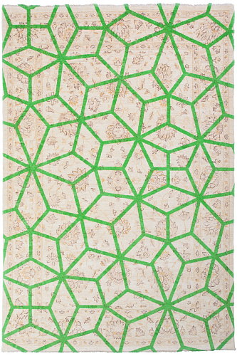 Dywan Double Layer Green