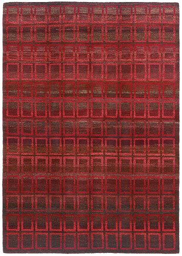 Dywan Gamba Zar Gunti Dark Red