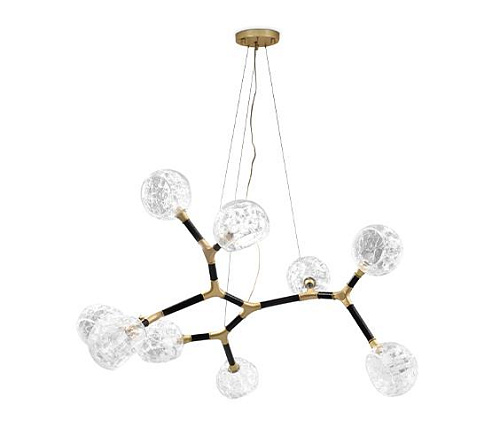 Lampa wisząca nieregularna wieloabażurowa