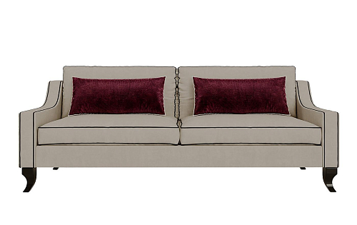 Sofa 3-osobowa z poduszkami