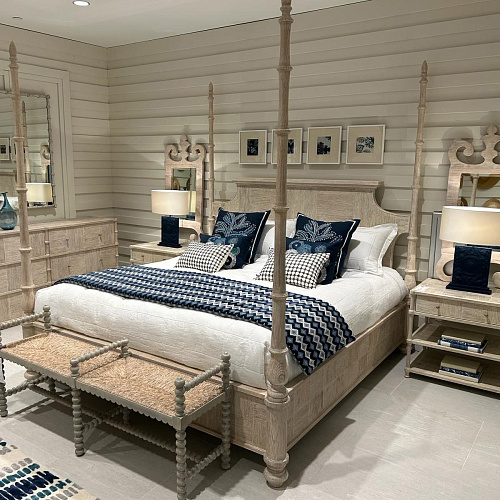 Bywater Super King Bed Washed Acacia