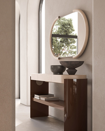 Lustro ścienne Gaston owalne