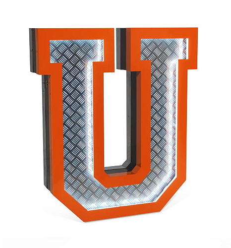 Oświetlenie literka U – Unique