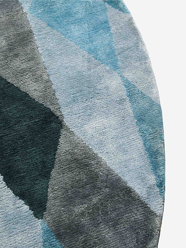 Dywan Losanghe Ubriache Blue