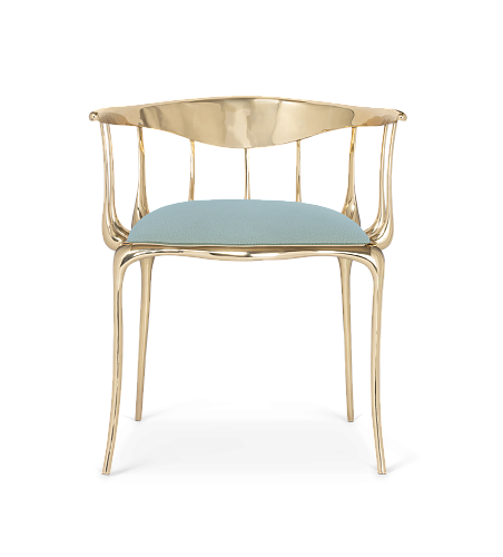 Krzesło Light Blue Luxe