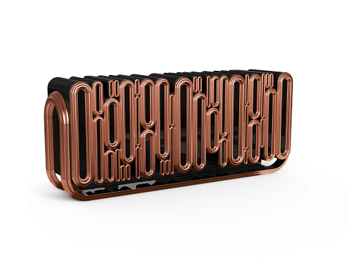 Miedziany kredens Ellipse