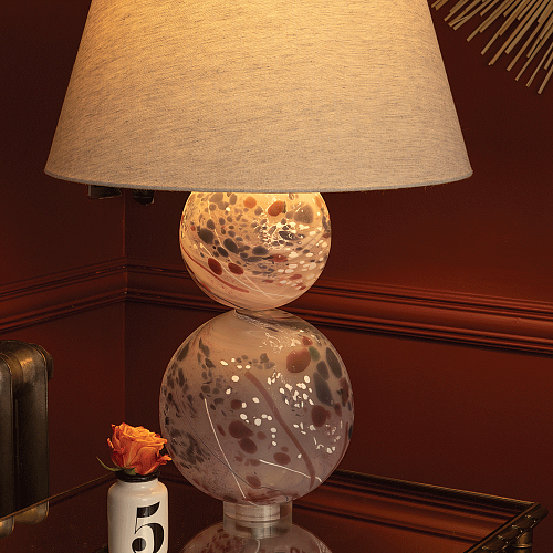 Lampka stołowa Ariana Amethyst