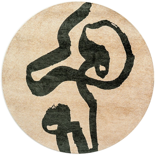 Dywan okrągły Garden Spirit 9848