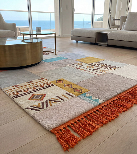 Dywan Patchwork Grid