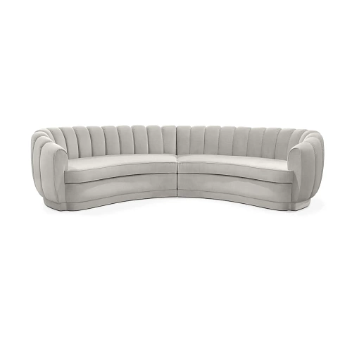 Sofa okrągła Lustre podwójna