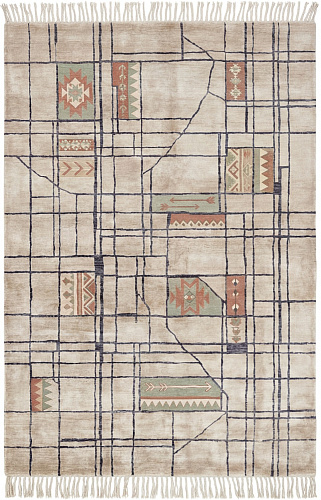 Dywan Linen Grid Warm