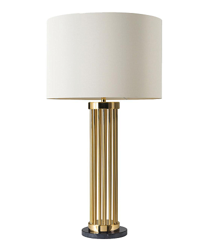 Lampa stołowa z marmurową podstawą