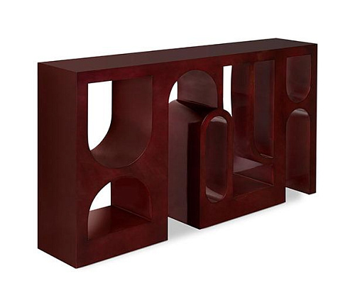 Konsola premium błyszcząca czerwona