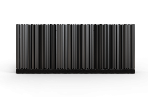 Czarny kredens Harmony Premium