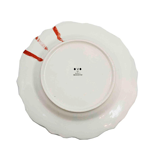 Ręcznie robiony talerz ceramiczny