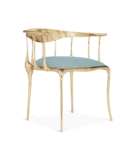 Krzesło Light Blue Luxe